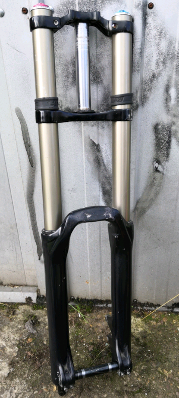 fox triple clamp forks
